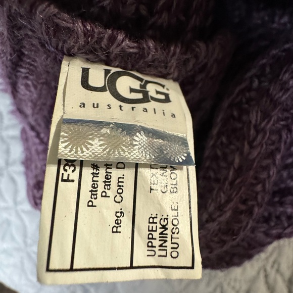 UGG Wool Knit Fringe Ombré Boots - Picture 4 of 7